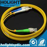 FC APC to FC PC Duplex Singlemode Fiber Optic Patch Cord thumbnail-3