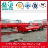 Multi Axle Hydraulic Low Bed Trailer for Carrying Crane/excavator/tractor thumbnail-5