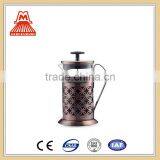 China Supplier Low Price W124-CP049 Good Selling Stainless Steel Coffee Press Copper thumbnail-1