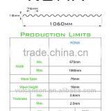 Circular Corrugated Greenhouse Polycarbonate Sheet (Valuview Clear ROMA) thumbnail-5