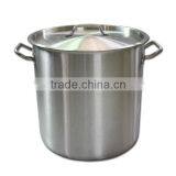 Heavy Duty Stainless Steel Homebrew Kettle With Induction Bottom For Hop Cook thumbnail-1