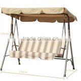 3-person Patio Swing With Canopy Outdoor Furniture 2014 thumbnail-6