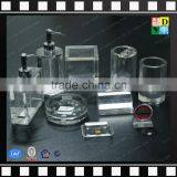 Factory Wholesale Acrylic Bathroom Accessories High Quality PMMA Bath Set From China Manufacturer thumbnail-1
