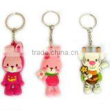 3D Rabbit Pvc Keychain thumbnail-1