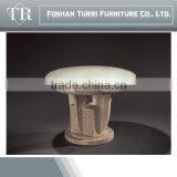 High Quality Natural Marble With Hand Carved Square Coffee Table thumbnail-4