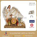 8.5 Inch High Quality Guardian Angel Resin Religious Holy Family Crafts thumbnail-1
