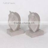 Eco-friendly Horse Head Marble Like Concrete Store Jewelry Display Pendant Rack Holder for Shopping Mall thumbnail-2