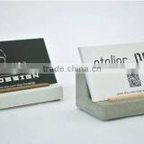 Office Series Concrete Desk Set Pencil Holder , Business Card Holder thumbnail-2