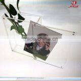 Hot Sale Wholesale Acrylic Clear Green and Black Tall Glass Vases thumbnail-6