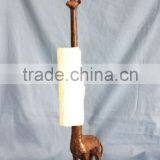 Cast Iron Giraffe Paper Towel Rack thumbnail-1