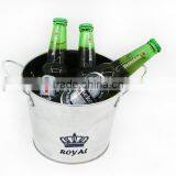 Promotional Customized Metal Ice Buckets Galvanized Iron Ice Bucket/party Bucket thumbnail-2