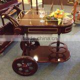 Classical Liquor Service Cart Wine Trolley for Hotel C-31 thumbnail-2