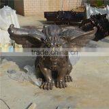 Home Garden Resin Craft Fiberglass Fly Lion Sculpture thumbnail-4