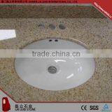 Rectangular Shape G682 Sunset Gold Polished Countertop Gold Granite Table Top thumbnail-2