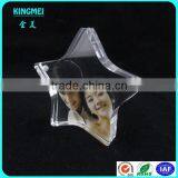 Customized Transparent Magnetic Acrylic Star Photo Block thumbnail-2