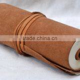 Handmade Vintage Soft Rolled Leather Diary thumbnail-2
