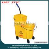 35 Qt Plastic Mop Bucket Combine With Wringer thumbnail-1