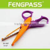 S5-1007 6.25 Inch 2Cr13 Stainless Steel Blade With Plastic Handle Craft Scissors thumbnail-4