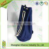 Fashion Canvas Drawstring Backpack Bag Round Shape With Shoulder Straps Come in Stylish Manufacturer thumbnail-5