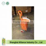 Black White Blue Travel Trolley Luggage Bag With Removable Wheels thumbnail-5