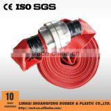 Red Color Fire Hose C/w With Aluminum Martial Couplings STORZ COUPLINGS thumbnail-2