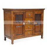 Buffet Console Ethnic Java Natural Finish Teak Wood Furniture thumbnail-2