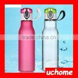 UCHOME Custom 550ml Colored Frosted Sports Plastic Water Bottle