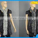 High Quality Knitted Rex-Rabbit Scarf thumbnail-3