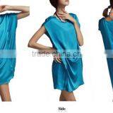 Wholesale Fancy Ladies Tops New Designs Plus Size Batwing Sleeves Fancy Ladies Tops Latest Design thumbnail-2