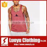 Wide Strap Fringe Sports Tank Tops for Men thumbnail-1