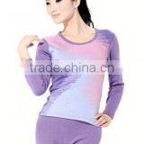 Top Brand 100% Cotton High Quality Men And Women Thermal Underwear Wool Warm Inside Jacquard Long John thumbnail-3