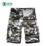 New Style European Fashion Summer 100% Cotton Baggy Camo Cargo Shorts for Men thumbnail-2