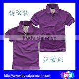 Wholesale OEM Design Plain t Shirt Couple Polo Shirt China Export Clothes thumbnail-6
