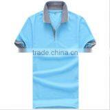 Custom Summer Solid Men Classic Plus Size Cotton Shirts Men Pullover Polos Shirts Casual Men Short Sleeve Wide-Waisted Shirts thumbnail-2