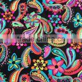 Floral Printed Nylon Lycra Fabric for Swimsuit