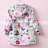 Zm50390b Hot Sell Child Clothes New Syle Zipper Jackets Girls Printed Coat thumbnail-2