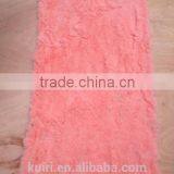 High Quality White Tanned Rabbit Fur Skin Plate for Coat thumbnail-5