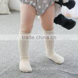 Baby Top Fashion Pure Color Kids Socks Soft 100% Cotton Kawaii Boys Girls Knee Long Socks Children's Leg Warmers High Socks thumbnail-3