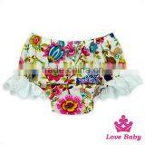 66TQZ460 Lovebaby Fancy Girl Ruffle Short Printed Flowers Pants Suits For Baby Gilrs Wear thumbnail-6