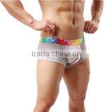 Best Selling Retail Mens Underwear Boxers With Breathable Holes Cueca Boxer Men Print Boxer Shorts thumbnail-2