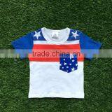 Boys T-shirt Boys July 4th T Shirt Patriotic Clothes Hot Sale Boutique Clothing Baby Boys Outfits thumbnail-1