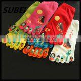 Korea Cartoon Cotton Toe Socks Male Sports Socks thumbnail-3