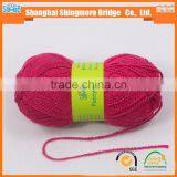 China Fantasy Yarn Supplier Shingmore Bridge Cheap Selling Good Quality 100 Polyester tt Wave Yarn for Hand Knitting thumbnail-1