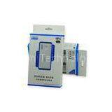 White Iphone 5200mAh Power Bank , External Mobile Battery Charger For Smartphone