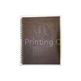 Pantone Colors A5 or A4 Custom Embossed Printed Notebook With Genuine Leather for Business