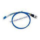 Armored LSZH Fiber Optic Patch Cable LC - FC Duplex Anti Rodent thumbnail-1