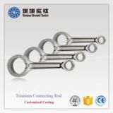 Motorcycle engine parts of crank connecting rod type piston rod