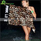 Custom Printed Beach Towel 100% Cotton Beach Towel Logo thumbnail-5