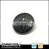 Factory Wholesale High Quality Durable Effect Anti-black Metal Sewing Buttons,with ELLE HOMME Lettering thumbnail-1