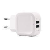 2017 NEW 5V 3.1A/3.4A Wall Type 2 Port USB Power Charger for Travel thumbnail-1